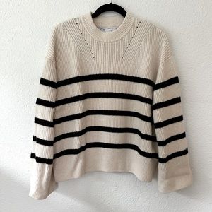 Zara striped sweater